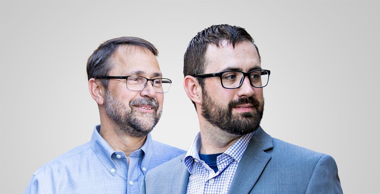 jr-and-pat-2 CEO Patrick Jensen and SVP John Cadwell, Jr.